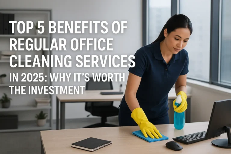 Top 5 Benefits of Regular Office Cleaning Services in 2025