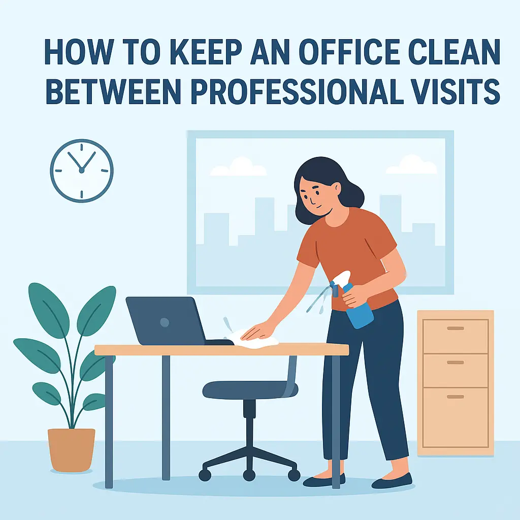 How to Keep an Office Clean Between Professional Visits